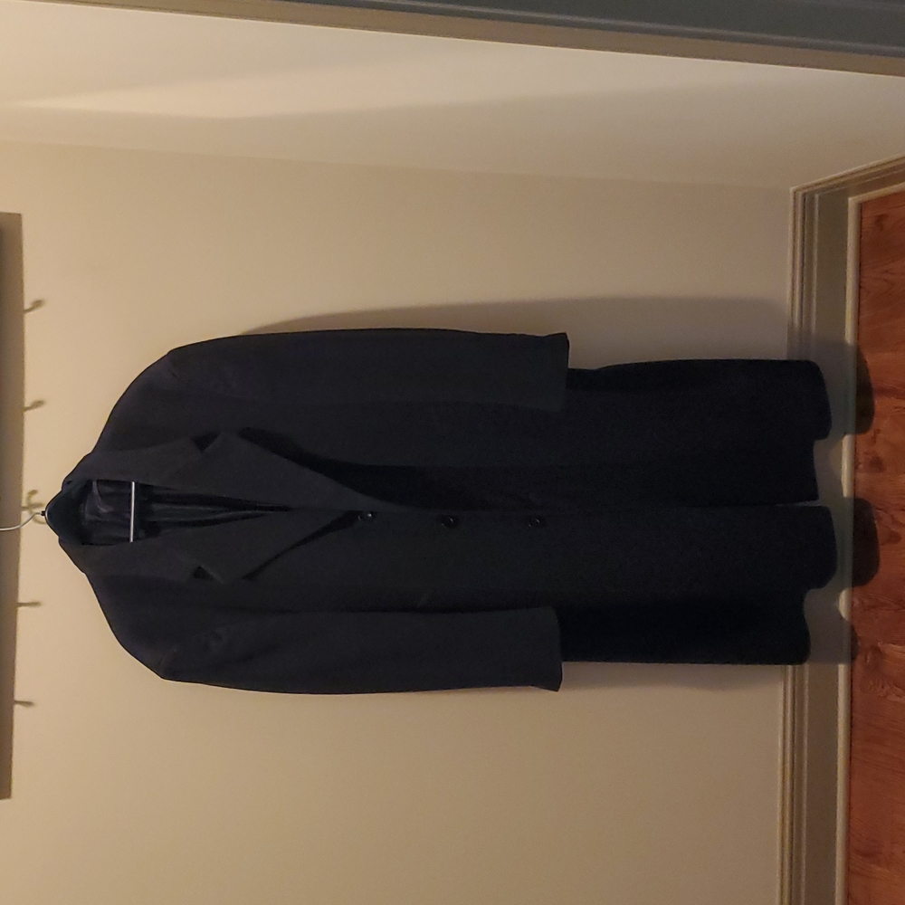 Tailors Row topcoat, 46L, dark gray